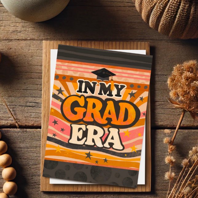 Carte Retro Stylish Fun Dans Mon Citation De La Grande È (Créateur téléchargé)