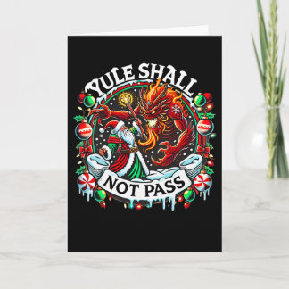 Carte Retro Vintage Creepmas Yule Shall Not P Wizard San