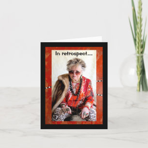 Carte Rétrospectivement, quelque chose à penser à la car