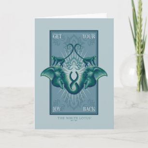 Carte Retrouvez votre joie - Le Lotus Blanc