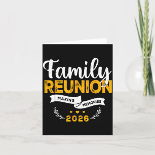 Carte Réunion de famille 2026 Création de réunion de fam