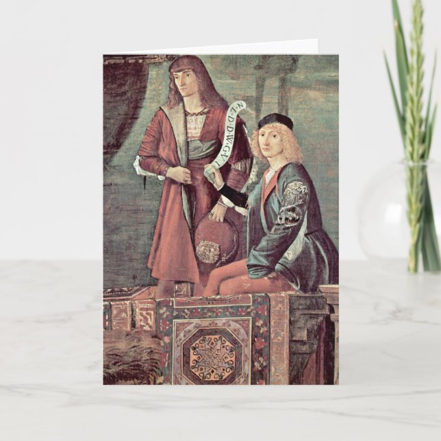 Carte Réunion du fiancé par Vittore Carpaccio (Devant)