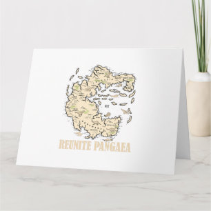 Carte Réunir Pangaea Plan du monde Histoire Géologie amu