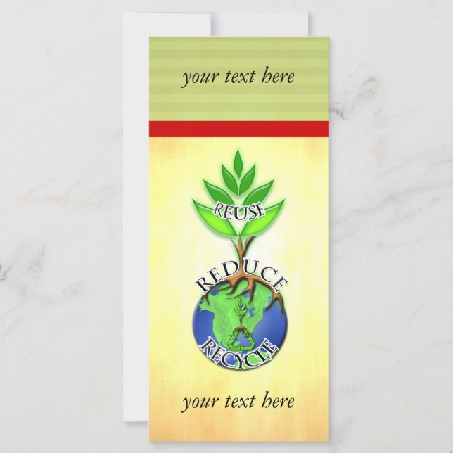 Carte Réutiliser le cycle ReDuce (Devant)