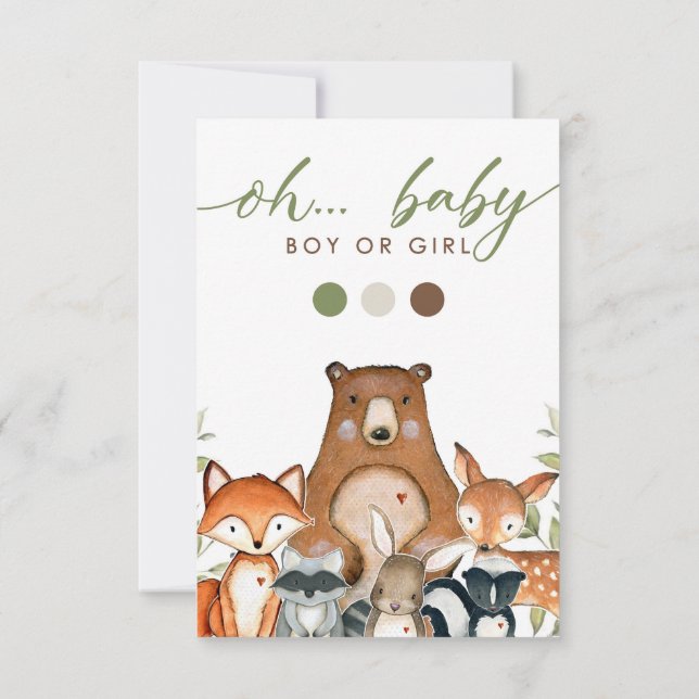 Carte Revalación de Genero (Dos)