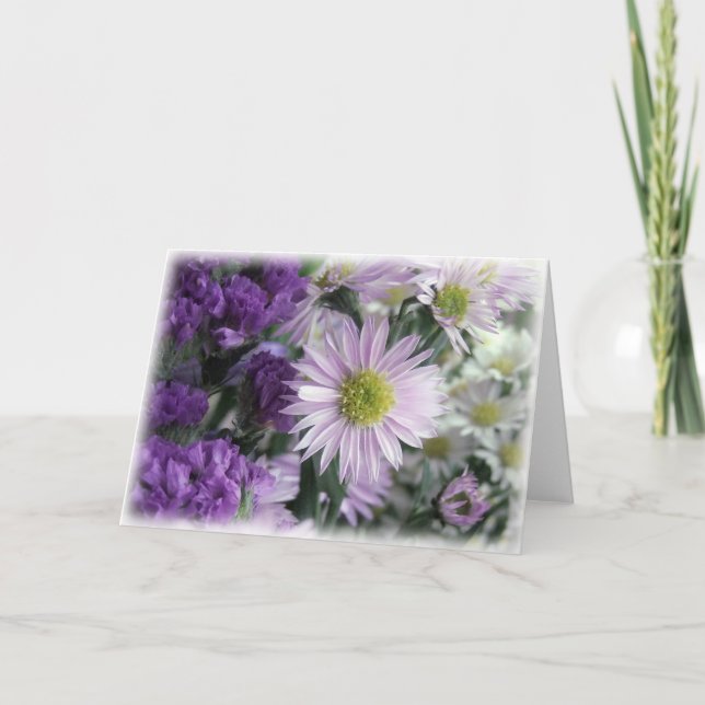 Carte Rêve d'aster (Devant)