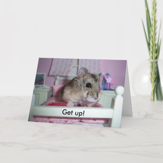 Carte Réveille-toi ! (Devant)