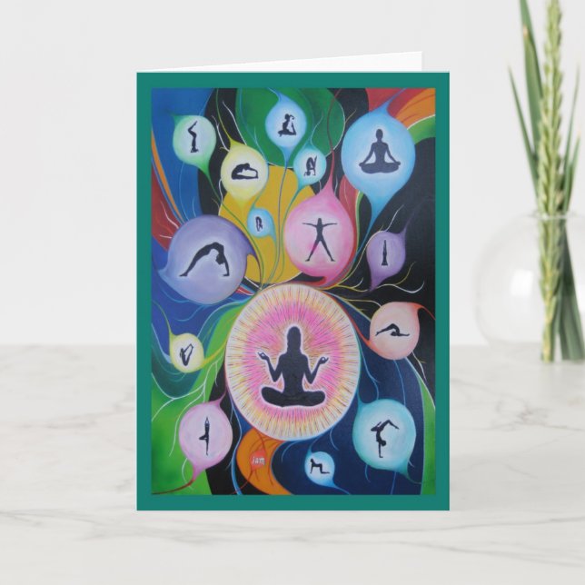 Carte rêver de yoga (Devant)