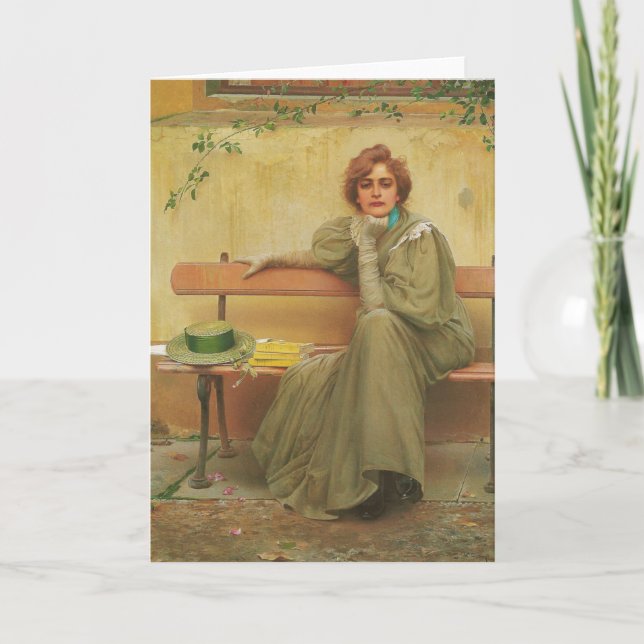 Carte Rêves de Vittorio Matteo Corcos 1896 (Devant)