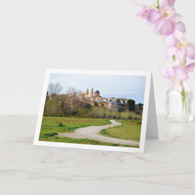 Carte Riba-roja de Túria, Ville espagnole, Valence (Orchidée)