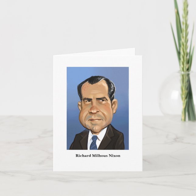 Carte Richard Nixon (Devant)
