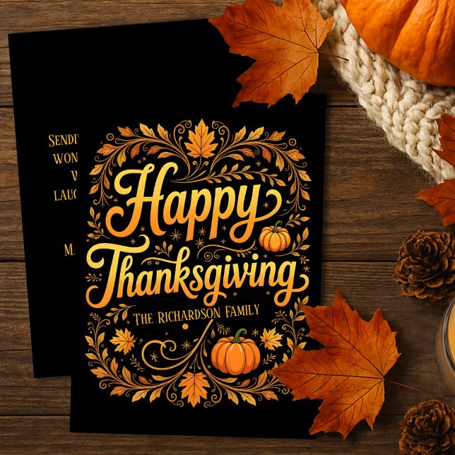 Carte Riches récoltes d'or et de feuilles d'automne Than (Créateur téléchargé)