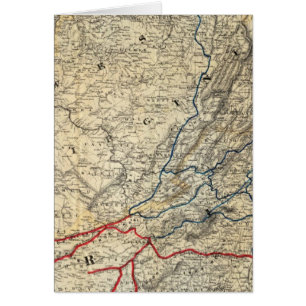 Carte Richmond et Louisville RR