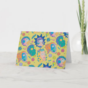 Carte RICK AND MORTY™   Infected Smith Family Pattern