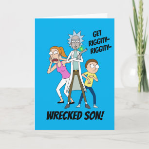 Carte RICK ET MORTY™ Rick, Morty et Summer