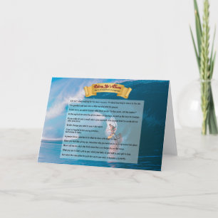 Carte Riding Vie’s Waves - Soutien et encouragement