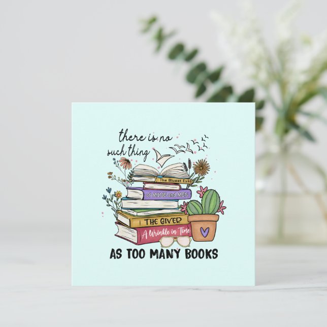 Carte Rien De Trop De Livres (Debout devant)