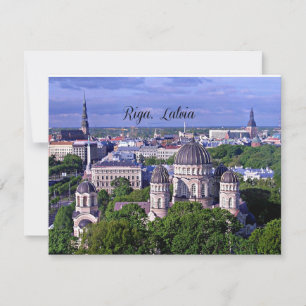 Carte Riga, Lettonie Photographie pittoresque