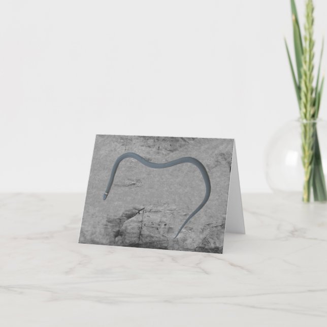 Carte Ringneck Snake Note Card (Devant)