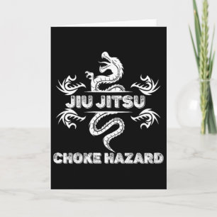 Carte Risque d'étouffement par Jiu Jitsu Karaté Boxe Mua