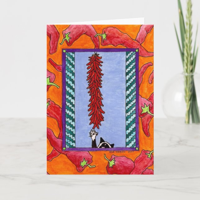 Carte ristra kitty (Devant)