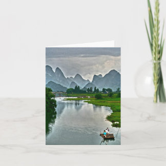 Carte Rivière de Yulong, Yangshuo