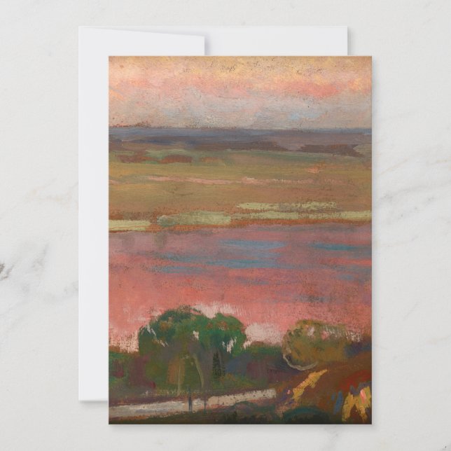 Carte Rivière rose | Jan Stanisławski (Devant)