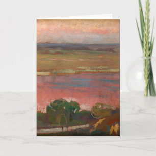 Carte Rivière rose   Jan Stanisławski