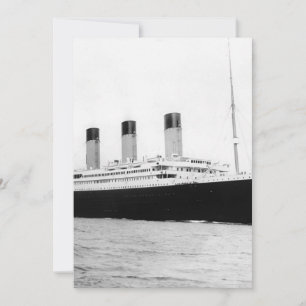 Carte RMS Titanic
