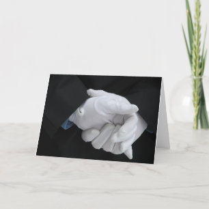 Carte Robe de pompier A, Blanc à l'intérieur