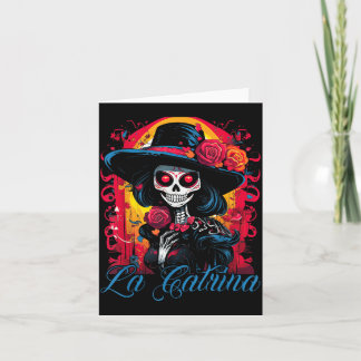 Carte Robe La Catrina Journée Élégante Du Gouvernement