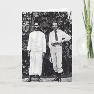 Carte Robert Louis Stevenson et son ami