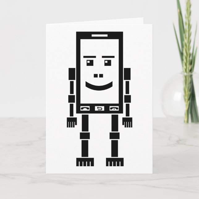 Carte Robo-téléphone (Devant)