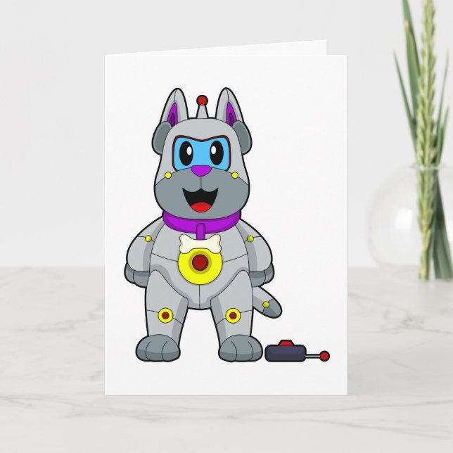 Carte Robot Chien (Devant)