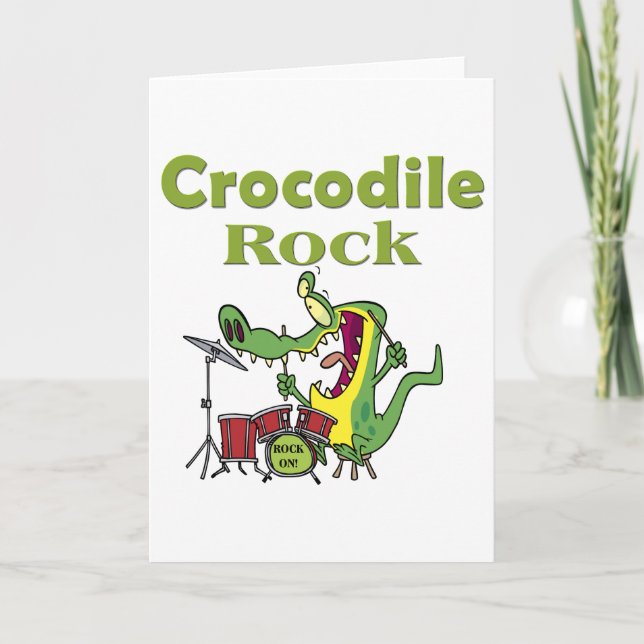 Carte rocher de crocodile (Devant)