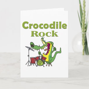 Carte rocher de crocodile