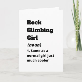 Carte Rock escalade fille
