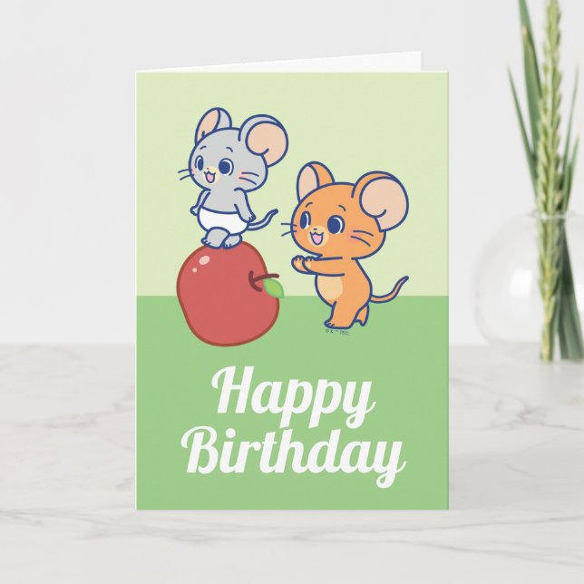 Carte Rollage Anime Tuffy et Jerry Apple (Devant)