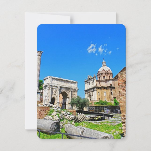 Carte Roman forum (Devant)