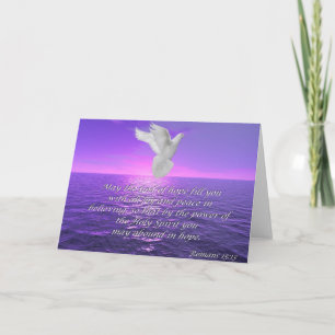 Carte Romans 15:13 Hope Bible quotes card