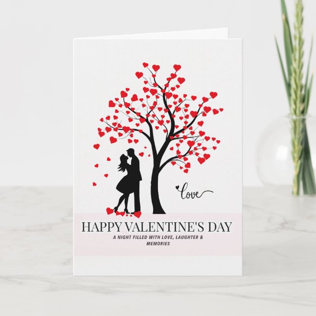 Carte Romantic Hearts Greeting Card (Devant)