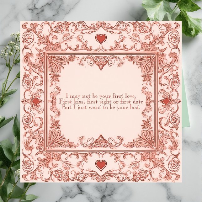 Carte Romantic Love Quote Rustic Distressed Shabby Chic  (Romantic Love Quote Rustic Distressed Shabby Chic)
