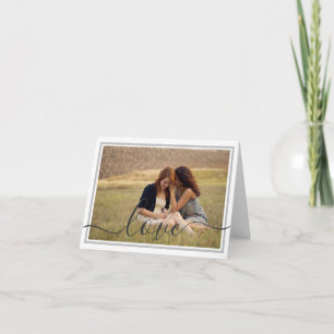 Carte Romantique - Ajouter votre propre photo