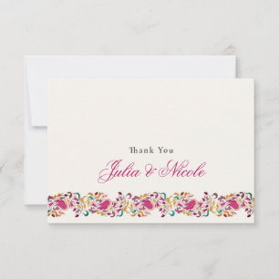 Carte Romantique classique Pearl Swan Mariage de cadre f