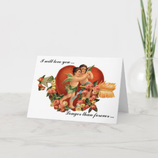 Carte romantique de Valentine