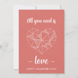 Carte Romantique Personnalisée Saint-Valentin