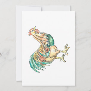 Carte Rooster Art