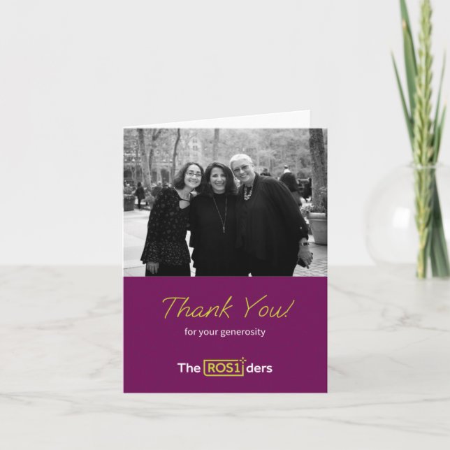 Carte ROS1ders Merci Note Design #3 (Devant)