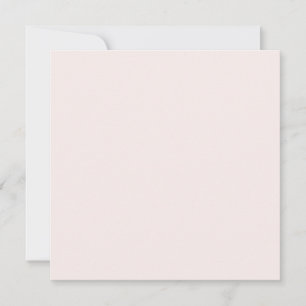 Carte Rose Champagne Pastel Uni