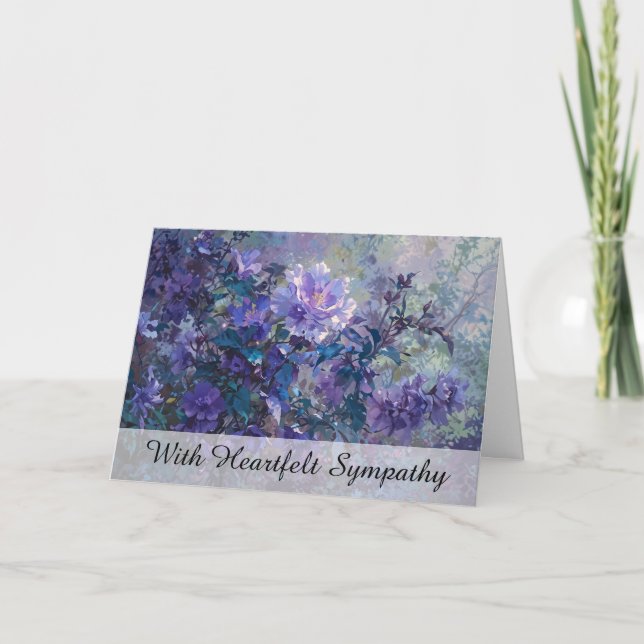 Carte *~* Rose de Sharon TV2 Sympathy Love Light (Devant)